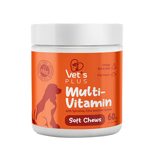 vets-plus-multi-vitamin-chewable-tablets-spirulina, healthy-pet-vitamins-tablet, pet-nutrition-chewable-tablets Vet's Plus Multi-Vitamin - Spirulina Chewable Tablets | 60 Count Vet's Plus Multi-Vitamin Chewable Tablets for Pets pet-supplements, multi-vitamin, vet-s-plus, spirulina, dog-vitamins, cat-vitamins, chewable-tablets, pet-care, natural-ingredients, ai-generated