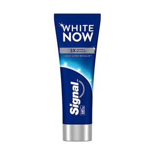 Signal White Now Teeth Whitening Toothpaste - Instant 3x Whitening, Natural Ingredients, 2.54 fl oz Signal White Now Teeth Whitening Toothpaste - Instant & Natural teeth whitening toothpaste, Signal White Now, oral care products, natural toothpaste, whitening toothpaste, toothpaste with natural ingredients, instant whitening toothpaste, long-term whitening, non-abrasive toothpaste, 94% naturally sourced ingredients