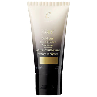 Oribe Mini Gold Lust Repair & Restore Conditioner - Hydrating Travel Size Hair Conditioner for Dry Damaged Hair Oribe Mini Gold Lust Conditioner - Hydrating Travel Size Oribe Gold Lust Conditioner, Hydrating hair conditioner, Repair damaged hair, Travel size hair care, Vegan hair products, Cruelty-free hair conditioner, Hair repair, Moisturizing conditioner, Luxury hair care, Gluten-free cosmetics, Dermatologist-tested products