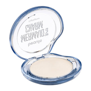 Beaulis Mermaid's Charm Highlighter: White Sands Illuminator for Shimmering, Glowing Skin Beaulis Mermaid Highlighter: White Sands Shimmer for Glowing Skin Beaulis highlighter, Mermaid highlighter, White Sands illuminator, Shimmer highlighter, Glowing skin makeup, highlighter, illuminator, makeup, mermaid makeup, shimmer, glow, radiant skin, finely textured, silky texture, beauty, cosmetics, face makeup, highlighting, White Sands, face illuminator, gifts for her, makeup lover, fantasy makeup, face shimmer, 