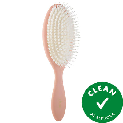 Vegan Detangle + Style Brush: Cruelty-Free Hair Brush for Detangling, Smoothing, Styles All Hair Types - Stimulates Scal