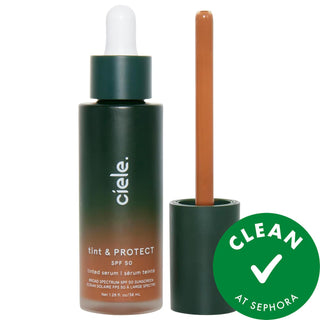tint & PROTECT - Vegan Tinted Serum Foundation with SPF 50+ - Medium Coverage, Cruelty-Free, Non-Comedogenic Vegan Tinted Serum Foundation SPF 50+ - tint & PROTECT tinted serum foundation, SPF 50+ makeup, non-comedogenic foundation, vegan skincare, cruelty-free beauty products, clean beauty, antioxidant serum foundation, blue light protection makeup, medium coverage foundation, natural finish foundation, liquid foundation, vegan beauty products, eco-friendly cosmetics, skincare-infused makeup, face makeup, 