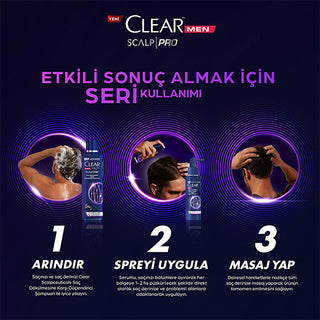 Clear Men Scalp Pro: Advanced Hair Growth Serum for Men - Clinically Proven Hair Loss Treatment - Strengthens & Thickens Hair for Increased Density Clear Men Hair Growth Serum: Thicken & Stop Hair Loss hair growth serum, hair loss treatment men, hair thinning serum, anti hair loss serum, men's hair growth products, hair density serum, scalp treatment for hair loss, Dynoxidil hair serum, hair strengthening serum, mens hair thickening products, hair growth, hair loss, thinning hair, scalp treatment, hair care