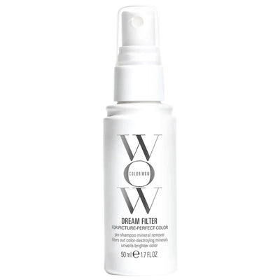 Color Wow Mini Dream Filter: Pre-Shampoo Mineral Remover - Detox & Revitalize Hair, Anti-Brass, Hard Water Solution, Veg