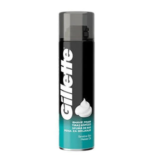 Gillette Shaving Cream for Sensitive Skin: Smooth, Irritation-Free Shave - 200ml Can Gillette Shaving Cream: Smooth Shave for Sensitive Skin shaving cream sensitive skin, Gillette shaving foam, shaving cream for men sensitive, best shaving cream for sensitive skin, smooth shave cream, sensitive skin shaving, men's shaving cream, 200 ml shaving cream, shaving cream, sensitive skin, Gillette, shaving foam, men's shaving, smooth shave, irritation-free shave, comfortable shave, grooming, skincare, personal care