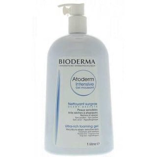 bioderma atoderm intensive cleanser bottle, bioderma foaming cleanser ingredients Bioderma Atoderm Intensive Cleanser - Nourishing Gel | 33.8 Fl Oz Bioderma Atoderm Intensive Cleanser - 33.8 Fl Oz bioderma, foaming-cleanser, sensitive-skin, dry-skin, hydrating, gentle-cleanse, moisturizing, dermatologically-tested, skincare, ai-generated