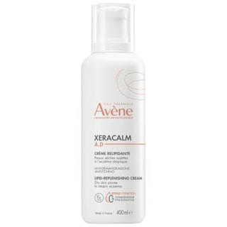 Avene Xeracalm A.D Cream 400ml - Soothing Moisturizer for Dry, Itchy Skin - Fragrance-Free Skincare Avene Xeracalm A.D Cream 400ml - Soothe Dry Skin Avene Xeracalm A.D Cream, Moisturizing cream for dry skin, Soothing cream for itchy skin, Fragrance-free moisturizer, Avene thermal water skincare, Dry skin relief, Itchy skin solution, Sensitive skin care, Fragrance-free skincare, Non-comedogenic moisturizer, Skincare for dry conditions