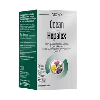 Ocean Nutrition Dietary Supplement for Liver Health - Milk Thistle, Artichoke Extract, Antioxidant Support - 60 Soft Capsules Ocean Hepalex - Liver Health Supplement | 60 Soft Capsules dietary supplement for liver health, natural liver support, milk thistle supplement, artichoke extract benefits, antioxidant supplement, liver detox supplement, health supplements, wellness products, liver health support, metabolic health, natural extracts, vitamin E supplement, glutathione benefits, choline supplement, alpha