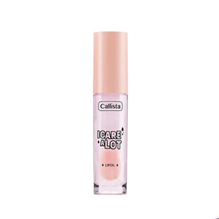 Callista I Care a Lot Strawberry Lip Oil - Moisturizing, Non-Sticky, 4ml Callista Strawberry Lip Oil - Moisturizing & Non-Sticky Lip oil, Moisturizing lip care, Strawberry flavored lip balm, Non-sticky lip gloss, Hydrating lip treatment, Lip care products, Dry lip solution, Healthy lip care, Cosmetic lip oil, Strawberry lip balm, Compact lip care