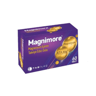 magnimore 60 tablet front view, magnimore 60 tablet side view, magnimore 60 tablet nutritional information ATA-Mg® Magnimore 60 Tablet - Magnesium Supplement | 2 Tablets Per Serving ATA-Mg® Magnimore 60 Tablet - Magnesium Supplement magnimore, magnesium, supplement, health-conscious, adults, pregnant-women, energy-booster, muscle-support, dietary-supplement, ai-generated