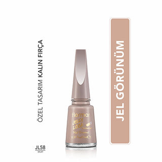 Flormar Jelly Look Nail Polish - High Pigment, Long Lasting, Jelly Finish Flormar Jelly Look Nail Polish - Vibrant & Long Lasting Jelly Look Nail Polish, Flormar Nail Polish, Long Lasting Nail Polish, High Pigment Nail Polish, Nail Art at Home, Beauty Essentials, Nail Care, Cosmetics, Makeup, Nail Polish, Jelly Finish, Glossy Nails, Vibrant Nail Color