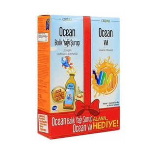 Ocean Omega 3 and Multivitamin Liquid Dietary Supplement Bundle - Supports Overall Health and Wellness Ocean Omega 3 & Multivitamin Supplement Bundle Omega 3 supplement, multivitamin, liquid dietary supplement, health and wellness, dietary supplement, wellness bundle, health supplement, vitamin and mineral supplement, orange flavored supplement, convenient health products