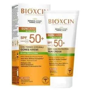 bioxcin sunscreen for acne-prone skin, spf 50 sunscreen with hyaluronic acid, bioxcin sun care acne treatment Bioxcin Sunscreen SPF 50+ for Acne-Prone Skin | 150 ml Bioxcin SPF 50 Sunscreen for Acne-Prone Skin - 150 ml bioxcin, sunscreen, spf-50, acne-prone-skin, sun-care, skin-protection, oil-control, hyaluronic-acid, non-comedogenic, ai-generated