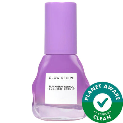 Blackberry Retinol Blemish Serum: Gentle Acne Treatment, Unclog Pores, Reduce Fine Lines, Vegan Retinoid for Sensitive S