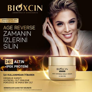 Bioxcin Anti-Aging Face Cream with Gold Particles - Luxurious Hydrating Cream for Fine Lines & Wrinkles, 1.69 fl oz Bioxcin Anti-Aging Face Cream with Gold - Hydrate & Smooth Fine Lines anti-aging face cream, luxury skincare, hydrating face cream, anti-wrinkle cream, gold face cream, skincare, cosmetics, beauty products, fine lines, wrinkles, dry skin, sensitive skin, luxurious skincare, face moisturizer, skincare routine