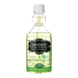 Dentiste Antibacterial Mouthwash with Zinc Lactate - 6.76 fl oz, Kills 99.9% of Bacteria Dentiste Mouthwash - Antibacterial, Fresh Breath Mouthwash, Oral hygiene product, Antibacterial mouth rinse, Zinc lactate mouthwash, CPC mouthwash, Oral care, Fresh breath, Antibacterial, Oral health, Hygiene products, Dental care, Mouth rinse