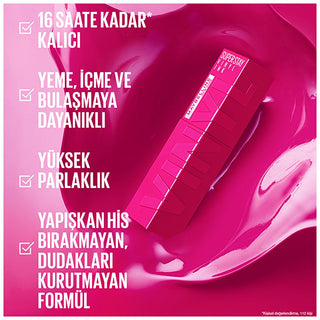 maybelline super stay vinyl ink lipstick 160 sultry, maybelline liquid lipstick with high shine, long lasting maybelline lipstick for professionals Maybelline New York Super Stay Vinyl Ink Liquid Lipstick - Long Lasting Glossy Finish for Young Adults & Professionals | 0.17 fl. oz. Maybelline Super Stay Lipstick - Long Lasting & Glossy maybelline, liquid-lipstick, long-lasting, glossy-finish, makeup, lip-color, beauty-products, cosmetics, ai-generated, young-adults