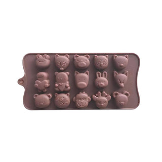 Lia Silicone Chocolate Mold - Animal Shapes SCK-21 by Lia Lia Silicone Chocolate Mold - Animal Shapes SCK-21 Silicone Chocolate Mold, Chocolate Making Tools, Baking Supplies, Non-stick Chocolate Molds, Reusable Chocolate Molds, Chocolate Gifts, Baking Essentials, Kitchen Gadgets, Food Grade Silicone, Flexible Molds, Easy Chocolate Release, Chocolate Creations, Baking Tools, Chocolate Molds for Gifts