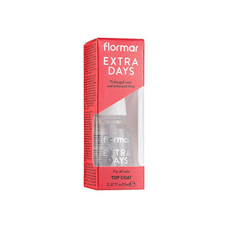 Flormar Extra Days Nail Polish Top Coat - Long-Lasting, Shiny Finish, Fast-Drying Nail Care Flormar Extra Days Top Coat - Long-Lasting Nail Polish nail polish top coat, long-lasting nail polish, Flormar Extra Days, nail care, manicure maintenance, beauty essentials, cosmetics, nail beauty products, long-lasting manicure, shiny finish, fast-drying nail polish, nail care routine, beauty products