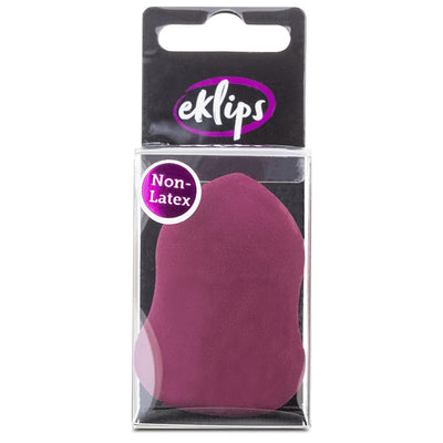 Eklips Non-Latex Makeup Sponge with Bulbous Body and Pointed Tip - Comfortable, Even Makeup Application for Sensitive Sk