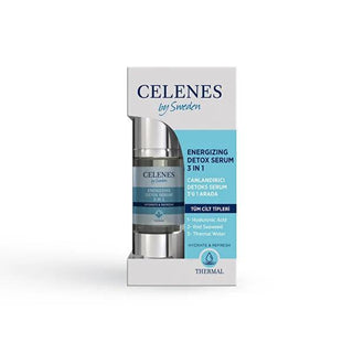 Celenes Facial Serum - Hydrating, Anti-Pollution Skincare for Sensitive Skin Celenes Hydrating Facial Serum for Sensitive Skin facial serum, hydrating serum, natural skincare, anti-pollution skincare, sensitive skin friendly, Celenes, skincare routine, hydration, pollution protection, red seaweed benefits, thermal water skincare, hyaluronic acid serum