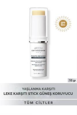 Institut Esthederm Photo Reverse Sunscreen Stick SPF50+: Best Dark Spot Protection, Transparent Finish, Face, Lips, and Eyes, Anti-Aging Institut Esthederm SPF50+ Sunscreen Stick: Dark Spot Protection sunscreen stick SPF50, anti dark spot sunscreen, hyperpigmentation sunscreen, face sunscreen stick, transparent sunscreen stick, spf50 for face, sun protection stick for dark spots, leke karşıtı güneş kremi, photo reverse sunscreen, sunscreen göz çevresi dudak, sunscreen, sun protection, anti-aging, dark spot 