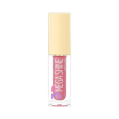 Golden Rose 3D Mega Shine Lip Gloss: Ultra-Glossy, Plumping & Moisturizing Lip Color - Shimmer Finish