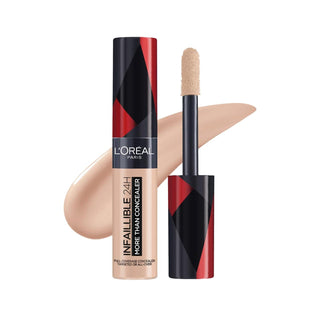 Loreal Paris Infaillible 24H Full Face Concealer Makeup - 323 Fawn Shade, Long Lasting Coverage Loreal Paris Infaillible 24H Concealer - Long Lasting Coverage Loreal Paris Infaillible Concealer, 24H Makeup, Full Face Concealer, 323 Fawn Shade, Long Lasting Makeup, Makeup Concealer, Cosmetics, Beauty Products, Skincare, Makeup Essentials, Long Lasting Coverage, Flawless Finish, Simplify Makeup Routine