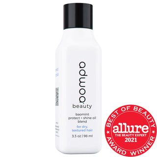 Baomint Protect + Shine Hair Oil Blend: Natural, Vegan, Cruelty-Free - Boost Shine, Moisturize Scalp, & Protect Hair From UV Damage Baomint Hair Oil: Shine, Scalp Health & UV Protection hair oil, hair oil for shine, natural hair oil, vegan hair oil, cruelty-free hair oil, hair oil for dry scalp, hair oil for curly hair, pomegranate seed oil hair, grapeseed oil for hair, shine boosting hair oil, hair care, scalp treatment, dry scalp, dandruff, thinning hair, hair shine, hair strength, UV protection, environm