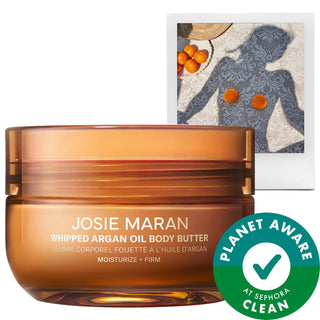 Josie Maran Whipped Argan Oil Body Butter - Firming, Hydrating Natural Skincare with Refillable Jar Josie Maran Body Butter - Natural Firming & Hydrating Skincare Body Butter, Argan Oil, Natural Skincare, Firming Body Moisturizer, Refillable Beauty Products, Sustainable Skincare, Hydrating Body Care, Plant-based Fragrances, Clean Beauty, Eco-Friendly Skincare, Luxury Skincare, Gift for Her, Skincare Essentials, Moisturizing Body Care, Natural Ingredients, Skincare Routine, Self-Care Products
