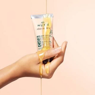 Nuxe Reve De Miel: Intensive Honey Hand Cream for Dry, Damaged Skin | Repairing & Moisturizing with Centella Asiatica Nuxe Reve De Miel Hand Cream - Repair Dry, Damaged Hands Hand Cream, Dry Hands, Damaged Skin, Nuxe Reve De Miel, Honey Hand Cream, Centella Asiatica Cream, Intensive Hand Care, Repairing Hand Cream, Soothing Hand Cream, Moisturizing Hand Cream, Dry Skin, Skin Repair, Provence Honey, Skin Barrier, Hand Care, Moisturizer, Cracked Hands, Irritated Skin, Sensitive Skin, Hand Treatment, Natural I
