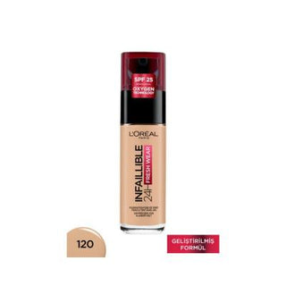 Loreal Paris Infaillible 24H Fresh Wear Foundation - Long Lasting, Natural Coverage with SPF 25 Loreal Paris 24H Fresh Wear Foundation - Long Lasting & Natural Coverage Loreal Paris Foundation, 24H Fresh Wear Fondöten, SPF 25 Foundation, Long Lasting Makeup, Natural Coverage Foundation, Foundation Makeup, Makeup, Cosmetics, Beauty Products, Skincare with Makeup, Sun Protection Makeup, Long Lasting Foundation, Natural Looking Foundation, Breathable Skin Foundation, Waterproof Makeup, Sweat Resistant Makeup