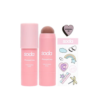 Soda Contouring Stick Stik Kontür 101 - Compact Makeup for Effortless Facial Contouring Soda Contouring Stick 101 - Easy Facial Contouring Contouring Stick, Makeup, Beauty Products, Soda Brand Makeup, Compact Makeup, Facial Contouring, Makeup on-the-go, Beauty Essentials, Cosmetic Stick, Travel Makeup, Daily Makeup Routine, Makeup for Beginners, Contouring Products