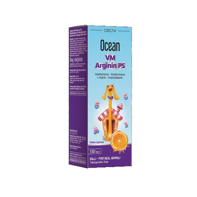 Ocean Nutrition Dietary Supplement - Ocean Arginin PS 150ml Liquid Multivitamin & Multimineral with L-Arginine & Phospha