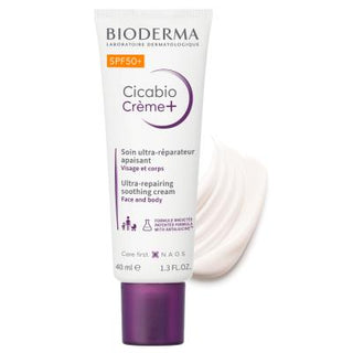 Bioderma Cicabio SPF50+ Cream - Hypoallergenic Sunscreen for Sensitive Skin, Fragrance-Free, 1.35 fl oz Bioderma Cicabio SPF50+ Cream - Hypoallergenic Sunscreen SPF50+ sunscreen cream, hypoallergenic sun protection, fragrance-free skincare, Bioderma Cicabio, sunscreen for sensitive skin, sun protection, sensitive skin care, fragrance-free, hypoallergenic, skincare, sun care, dermatologically tested