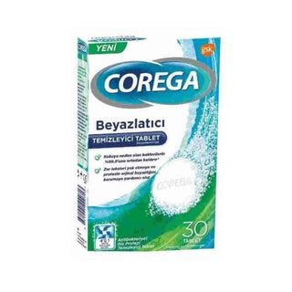 Corega Dental Prosthesis Whitening Cleaner 30 Tablets - Effective Dental Prosthetic Care for a Brighter Smile Corega Dental Prosthesis Whitening Cleaner 30 Tablets Dental Prosthesis Cleaner, Dental Prosthesis Whitening Tablets, Corega Dental Cleaner, Dental Prosthetic Care, Oral Hygiene for Prosthesis, Dental Prosthesis Maintenance, Whitening Tablets, Oral Care, Dental Hygiene, Prosthetic Care
