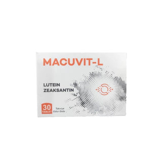 macuvit-l-30-tablet-product-image, macuvit-l-lutein-supplement-tablet-front-view Eczanecomtr Macuvit-L Tablet - Lutein & Zeaxanthin | 30 Tablets Macuvit-L Tablet - Lutein & Zeaxanthin Supplement lutein-supplement, zeaxanthin-tablets, eye-health, dietary-supplement, vitamin-supplements, adults, health-and-wellness, eczanecomtr, macuvit-l, ai-generated