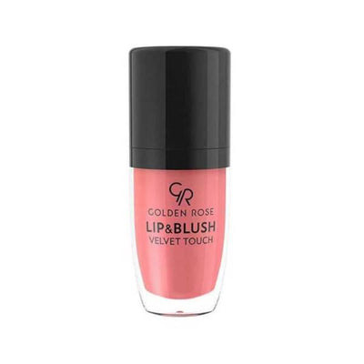 Golden Rose Velvet Touch Lip & Blush - #03 Shade - Dual-Use Cream Blush & Velvet Lipstick - Affordable, Long-Lasting Mul