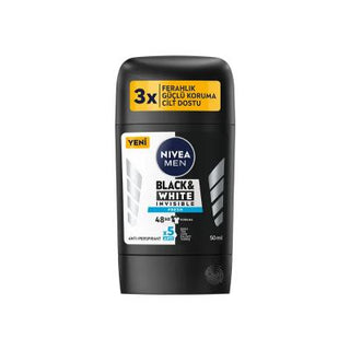 Nivea Men Black Fresh Deodorant Stick - 48H Protection, No White Marks, Alcohol-Free - Long Lasting Antiperspirant for Men Nivea Men Black Fresh Deodorant - No White Marks, 48H Protection Nivea Men Deodorant, Black Fresh Deodorant Stick, Antiperspirant for men, Deodorant no white marks, Deodorant no yellow stains, Alcohol free deodorant men, Long lasting deodorant, Men's Grooming, deodorant stick, antiperspirant, men's deodorant, no white marks, no yellow stains, alcohol-free, sensitive skin, long-lasting p