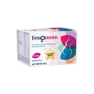 Fenomom Dietary Supplement - Probiotics, Omega-3, Multivitamin for Health and Wellness Fenomom Probiotics & Omega-3 Supplement for Health dietary supplement, probiotics, omega-3, multivitamin, antioxidant supplement, nutritional support, health and wellness, gut health, heart wellness, vitamins, minerals, glutathione, quercetin, inositol, coenzyme Q10, alpha-lipoic acid, soft capsule, sachet, single-use powder