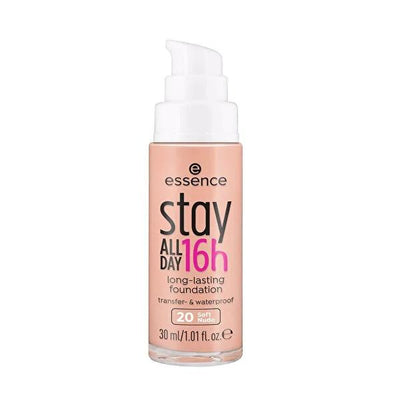 Essence Long-Lasting 16H Foundation: Waterproof, High Coverage Liquid Makeup for a Flawless Finish