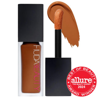 Huda Beauty #FauxFilter Waterproof Matte Concealer: Full Coverage, Long Lasting, Vegan & Cruelty-Free - Blemish Concealer with Vitamin E Huda Beauty Waterproof Matte Concealer | Full Coverage & Long Lasting waterproof concealer, matte concealer, full coverage concealer, buildable concealer, long lasting concealer, vegan concealer, cruelty free concealer, concealer for oily skin, transfer proof concealer, vitamin E concealer, concealer, makeup, face makeup, blemish concealer, dark circle concealer, fragrance