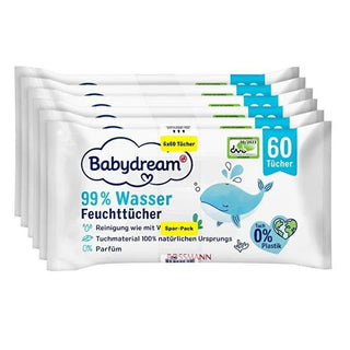 Babydream Baby Wipes - Natural, Hypoallergenic, Vegan, and Eco-Friendly for Sensitive Skin Babydream Baby Wipes - Natural & Eco-Friendly baby wipes, natural baby care, hypoallergenic baby products, vegan baby wipes, eco-friendly baby products, gentle baby care, dermatologically tested, climaneutral, sustainable baby products, natural baby wipes, sensitive skin care