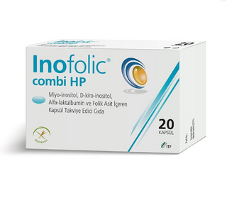 İnofolic HP 20 Capsule Dietary Supplement for Fertility Support and Hormonal ...