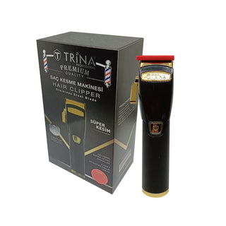 Trina Hair Clipper - Professional Black Hair Cutting Machine TRNSACKS0052 Trina Hair Clipper - Professional Cutting Trina hair clipper, hair cutting machine, black hair clipper, TRNSACKS0052, professional hair grooming, hair clippers, grooming tools, barber equipment, salon essentials, at-home grooming, men's grooming, hair care