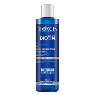 Bioxcin Biotin Shampoo 300ml - Nourishing & Strengthening for All Hair Types Bioxcin Biotin Shampoo - Nourishing & Strengthening Hair Care Biotin Shampoo, Hair nourishment shampoo, Hypoallergenic hair care, Dermatologically tested shampoo, SLES Paraben and Phthalate free shampoo, Hair care for all types, Nourishing shampoo, Strengthening shampoo, Healthy hair growth, Biotin for hair, Natural hair care products, Sensitive scalp solutions, Chemical-free shampoo
