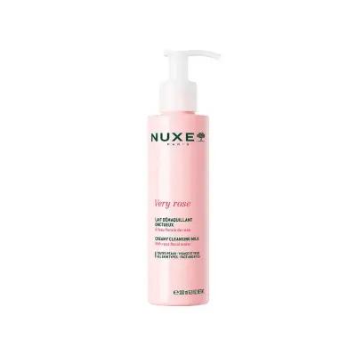 Nuxe Very Rose: Gentle Facial Cleansing Milk - Rose Water, Sensitive Skin, Makeup Remover, Natural Skincare, Hydrating -