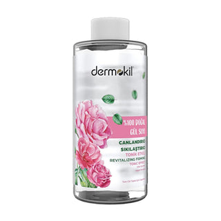 Dermokil Natural Rosewater Toner: Hydrating, Anti-Aging, and Soothing Facial Toner for Sensitive Skin - 200ml Dermokil Rosewater Toner: Hydrate & Soothe Sensitive Skin natural rosewater toner, rosewater facial toner, hydrating rosewater toner, toner for sensitive skin, anti-aging rosewater toner, dermokil rosewater, rose hydrosol toner, rosewater toner with peptides, rosewater toner, facial toner, hydrating toner, toner for sensitive skin, anti-aging toner, dermokil, rose hydrosol, peptides, cica, centella 