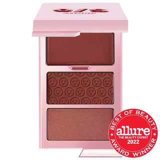 Cheek Clapper 3D Blush Trio Palette: Ultra-Pigmented, Vegan & Cruelty-Free for a Long-Lasting, Multi-Dimensional Glow Cheek Clapper Blush Palette- 3D Color, Vegan & Cruelty-Free blush palette, 3D blush, vegan blush, cruelty-free blush, pigmented blush, long-lasting blush, blush for dark skin, blush for fair skin, blush, makeup, cheek makeup, vegan makeup, cruelty-free makeup, face makeup, cheek color, blush trio, multi-dimensional blush, makeup for dark skin, makeup for fair skin, gifts for her, beauty, cos