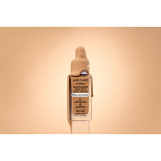 Wet n Wild Niacinamide Skin Tint Fondöten Fair Beige - product view, Wet n Wild Niacinamide Skin Tint Fondöten Fair Beige - swatch, Wet n Wild Niacinamide Skin Tint Fondöten Fair Beige - with packaging Wet n Wild Niacinamide Skin Tint Fondöten - Lightweight Formula for Natural Coverage | Fair Beige Wet n Wild Niacinamide Skin Tint - Fair Beige wet-n-wild, niacinamide-skin-tint, lightweight-foundation, fair-beige, makeup, beauty, cosmetics, skin-friendly, hydration, ai-generated